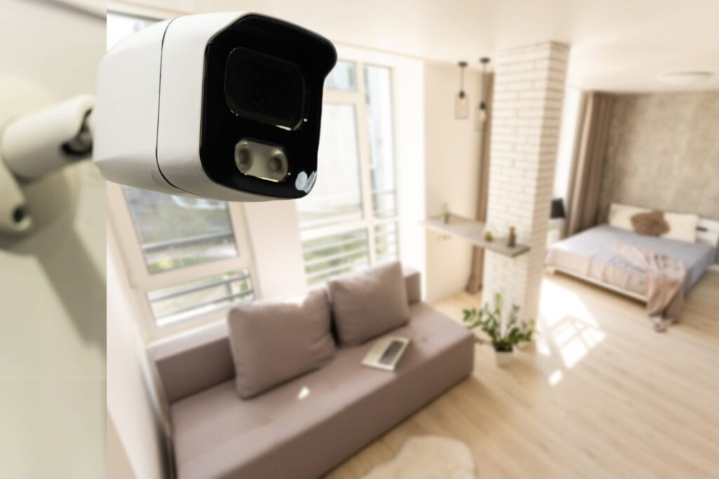 close up object shot of a modern wi fi surveillanc 2023 11 27 05 14 50 utc 2048x1365